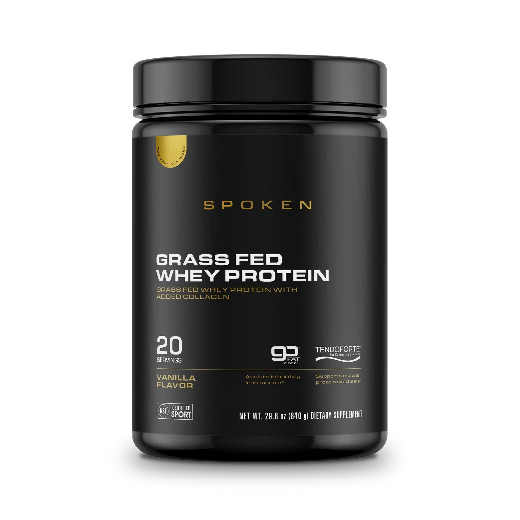 Grass Fed Whey
